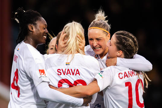 Rosengårds Sofie Svava, Anam Imo, Jelena Cankovic och