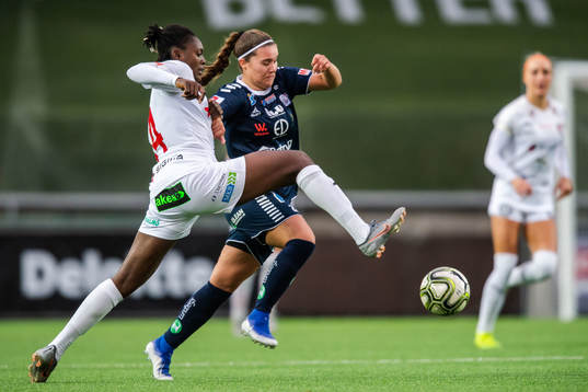 Rosengårds Anam Imo och Linköpings Anna Rakel