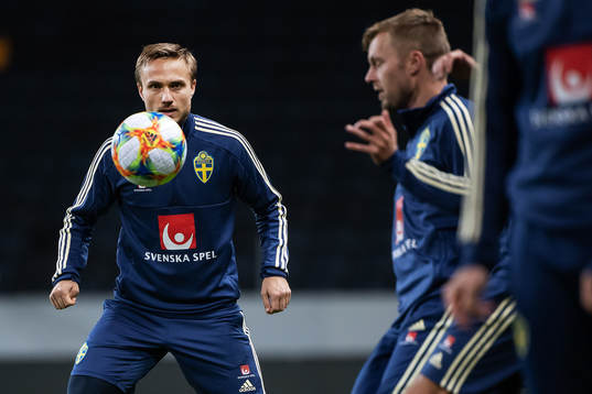 Pierre Bengtsson of the Swedish national football team
