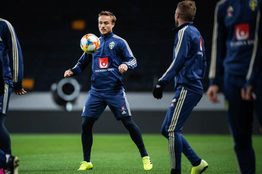 Pierre Bengtsson of the Swedish national football team