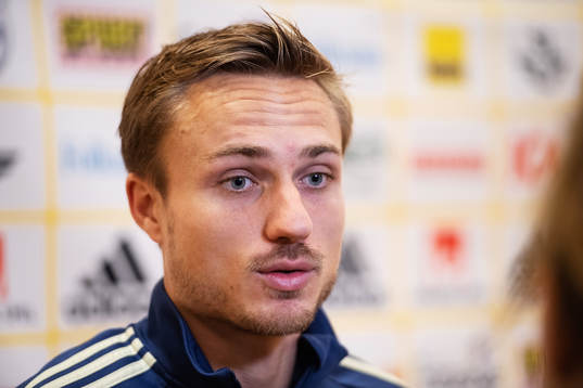 Pierre Bengtsson of the Swedish national football team