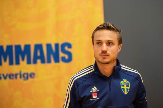 Pierre Bengtsson of the Swedish national football team