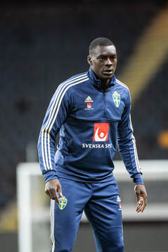 Ken Sema of the Swedish national football team