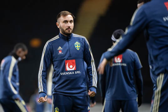 Muamer Tankovic of the Swedish national football team