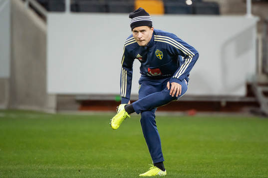 Victor Nilsson Lindelöf of the Swedish national football