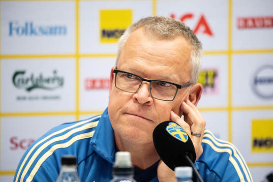 Head coach Janne Andersson of the Swedish national football