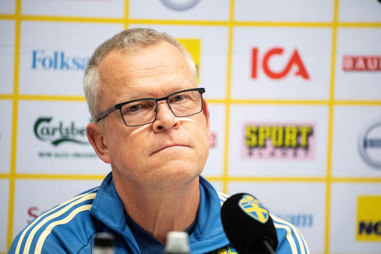 Head coach Janne Andersson of the Swedish national football