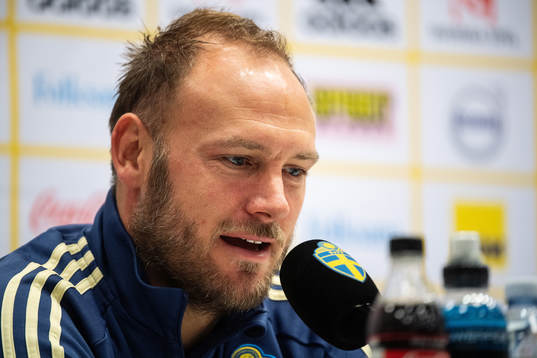 Andreas Granqvist of the Swedish national football team