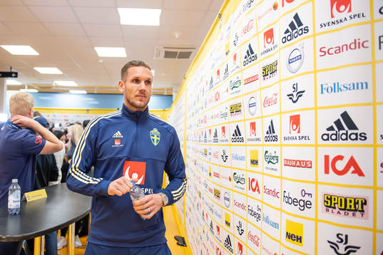 Goalkeeper Robin Olsen of the Swedish national football team