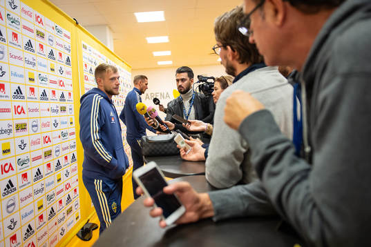 John Guidetti of the Swedish national football team