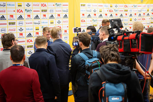 John Guidetti of the Swedish national football team