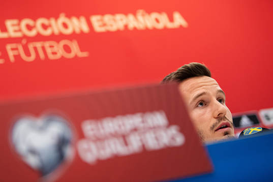 Saúl Ñíguez of the Spanish national football team