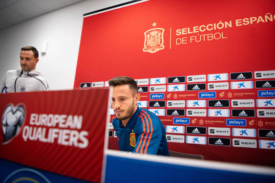 Saúl Ñíguez of the Spanish national football team