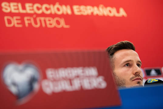 Saúl Ñíguez of the Spanish national football team