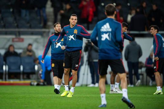 Rodrigo Moreno of the Spanish national football team