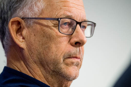 Lars Lagerbäck, head coach of Norway