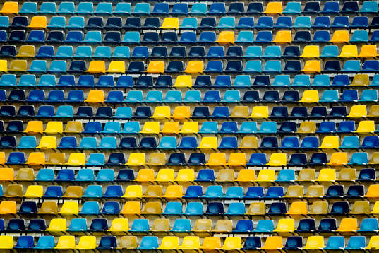Empty seats at Arena Nationala