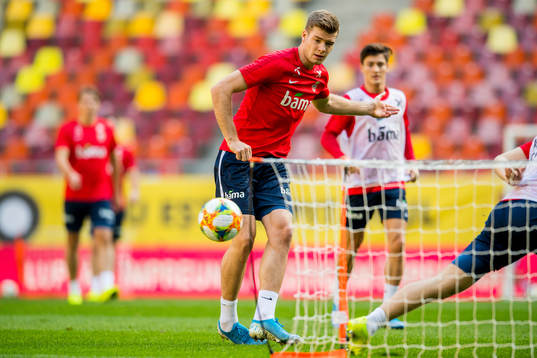 Alexander Sørloth of Norway