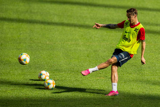 Stefan Johansen of Norway