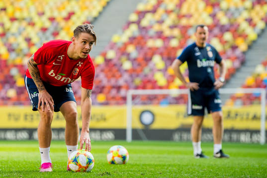 Stefan Johansen of Norway