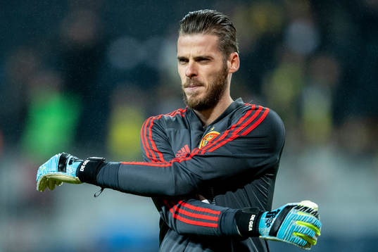 goalkeeper David de Gea of Spain