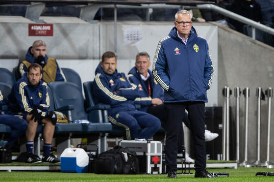 Janne Andersson, head coach of Sweden
