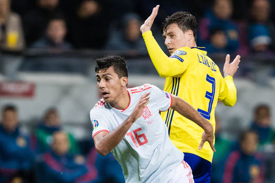 Rodri of Spain and Victor Nilsson Lindelöf of Sweden