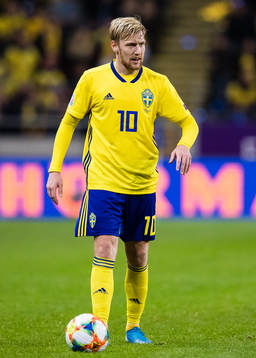 Emil Forsberg of Sweden