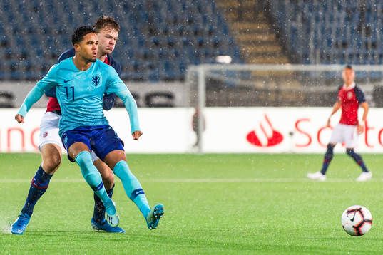 Justin Kluivert of Netherlands