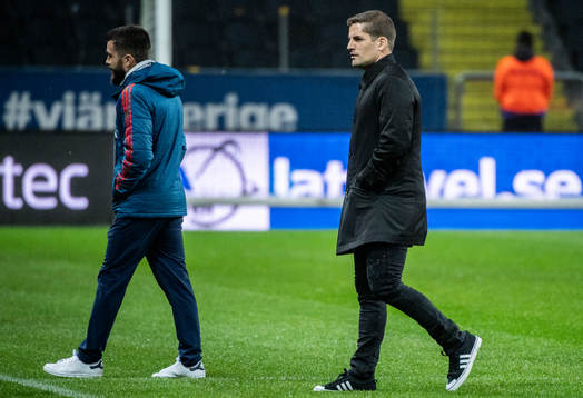 Robert Moreno, head coach of Spain
