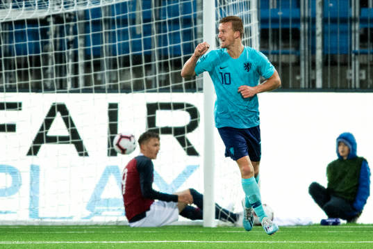 Dani De Wit of Netherlands celebrates
