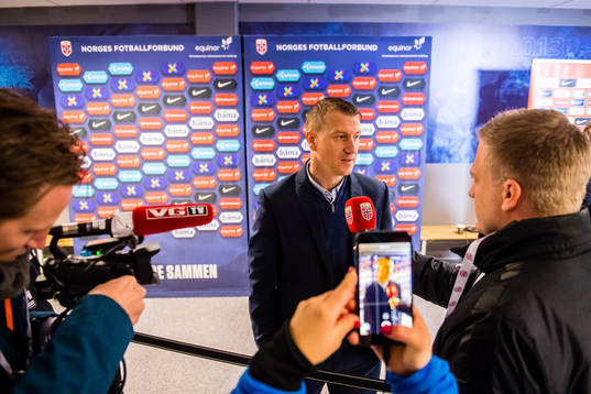 Leif Gunnar Smerud, head coach of Norway U21
