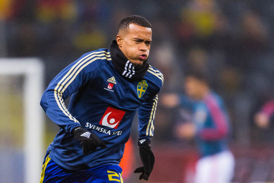 Robin Quaison of Sweden