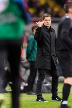 Robert Moreno, head coach of Spain