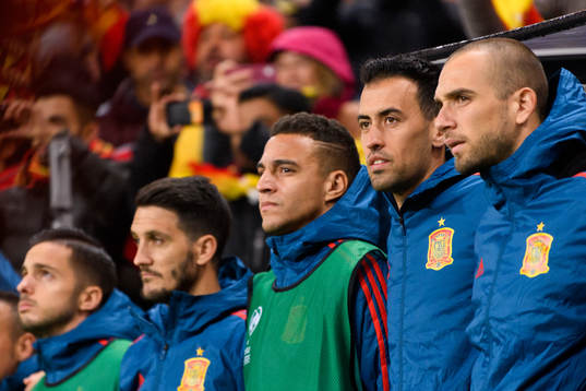 Sergio Busquets of Spain