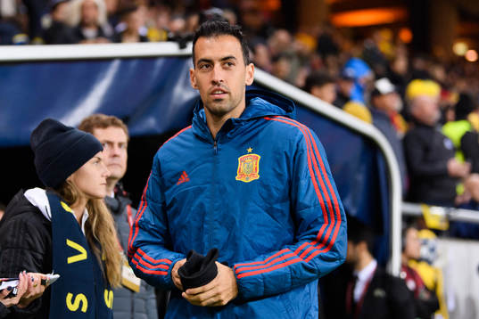 Sergio Busquets of Spain