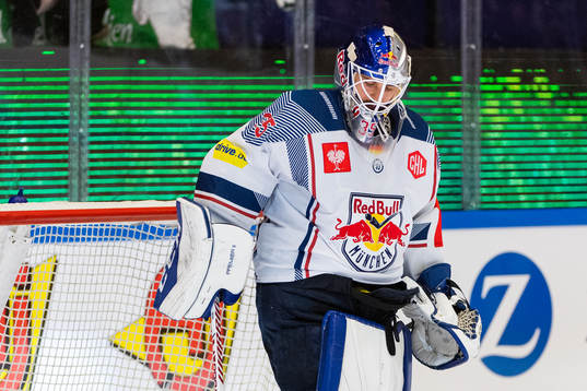 Goalkeeper Kevin Reich of Red Bull Munich looks dejected