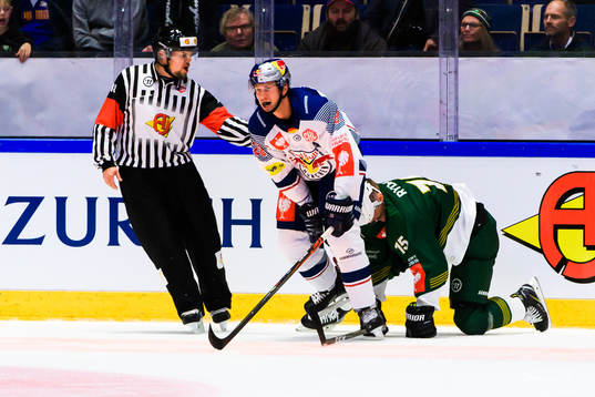 Frank Mauer of Red Bull Munich and Gustav Rydahl of