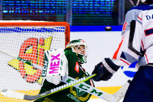 goalkeeper Markus Svensson of Färjestad