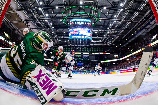 goalkeeper Markus Svensson of Färjestad