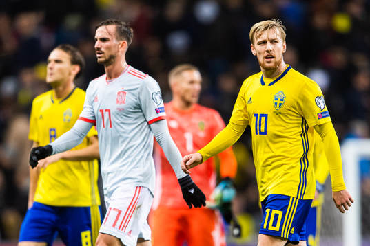 Emil Forsberg of Sweden