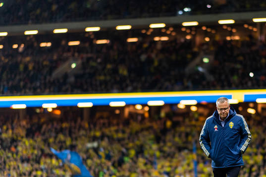 Janne Andersson, head coach of Sweden