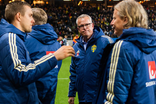 Janne Andersson, head coach of Sweden