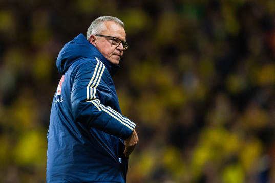 Janne Andersson, head coach of Sweden