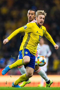 Emil Forsberg of Sweden