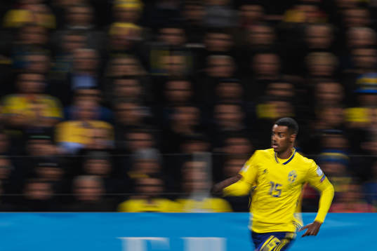 Alexander Isak of Sweden