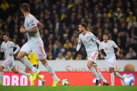 Fabian Ruiz of Spain