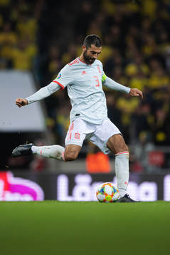 Raul Albiol of Spain