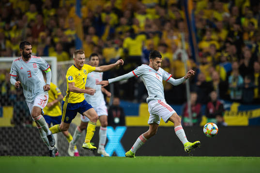 Dani Ceballos of Spain
