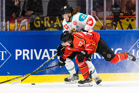 Kevin Raine of Belfast and Isac Brännström of Luleå